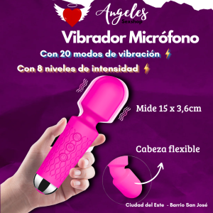 Vibrador micrófono, recarga USB