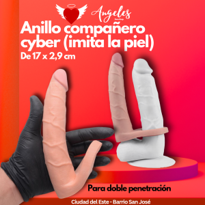 Anillo compañero Cyber Skyn (imita la piel) de 17,3x2,9cm