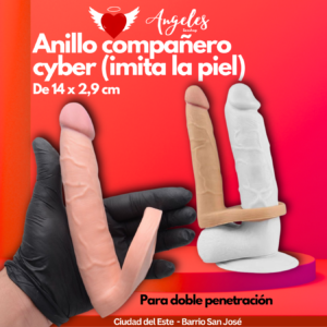 Anillo compañero Cyber Skyn (imita la piel) de 14x2,9cm