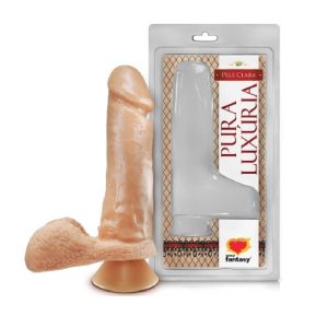 Consolador de silicona Realista de 17x4,5m