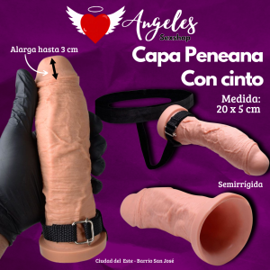 Capa Peneana Semirrígida, Con Cinto de 20x5cm