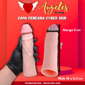 Capa Peneana Realista, imita la piel 18x4,3m