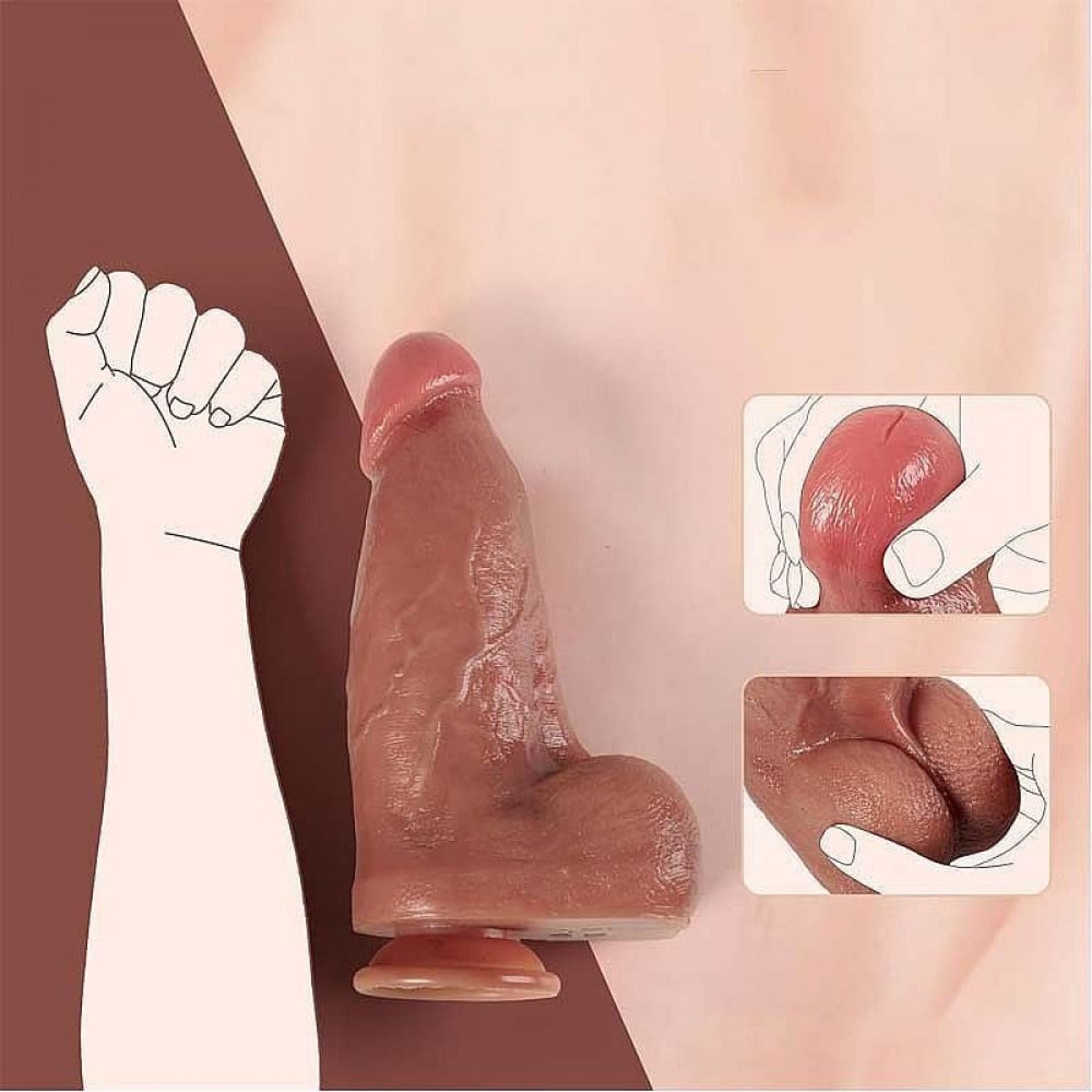 Pene vibrador Rotativo de 24x6,8cm Super Realista - Imagen 3