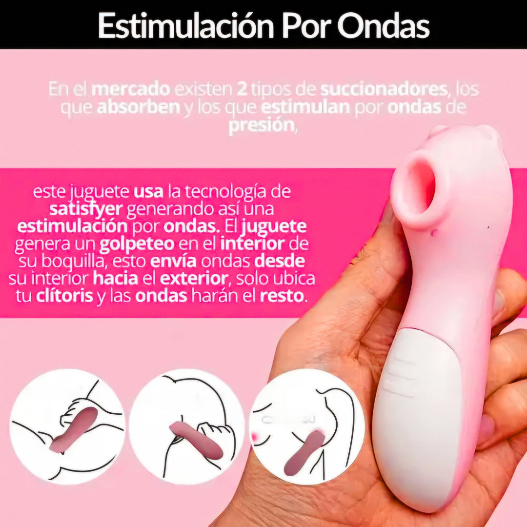 Vibrador Osito succionador clitoris - Imagen 2