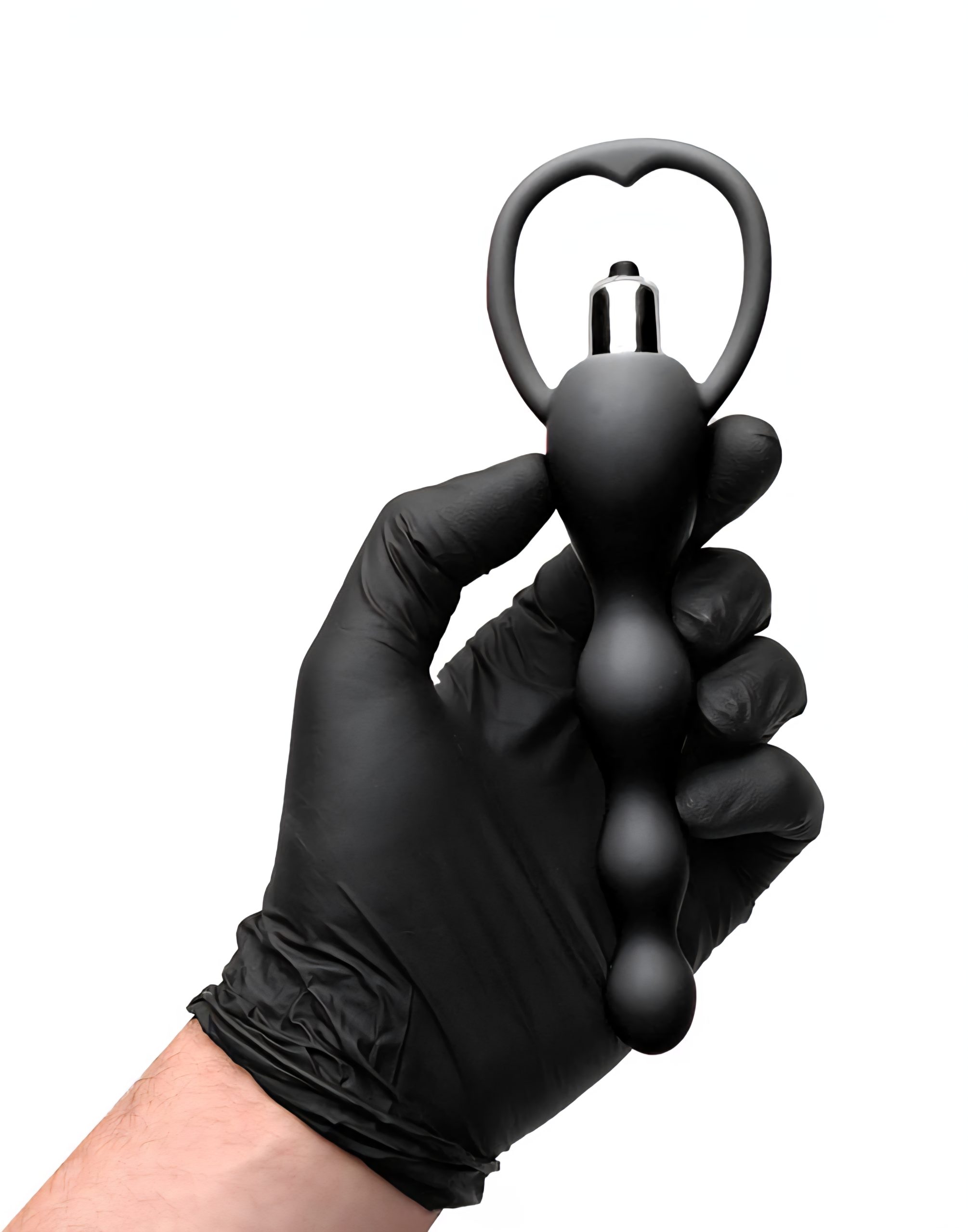 Plug anal vibrador escalonado de 16x3,5cm - Imagen 2
