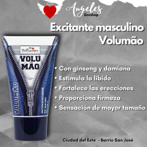 Excitante masculino gel Volumão" de 25g