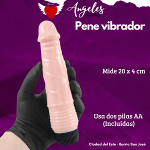 Vibrador pene de 20x4cm