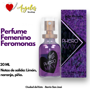 Perfume femenino con feromonas de 20ml, aroma cítrico