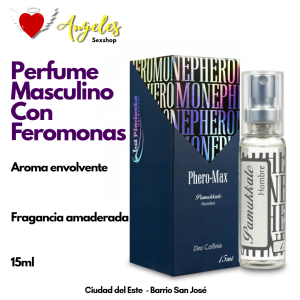 Perfume masculino con feromonas 15ml