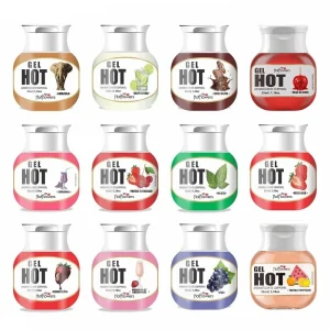 Gel caliente saborizados de 35ml