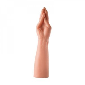 Consolador mano realista de 34x7cm