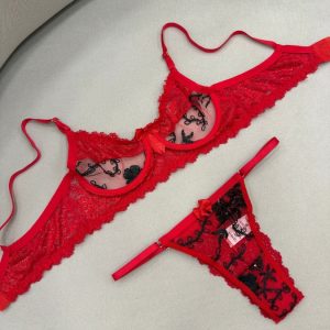Conjunto Maldivas' rojo