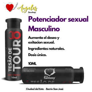 Potenciador sexual masculino Tesão do Touro’ 10ML