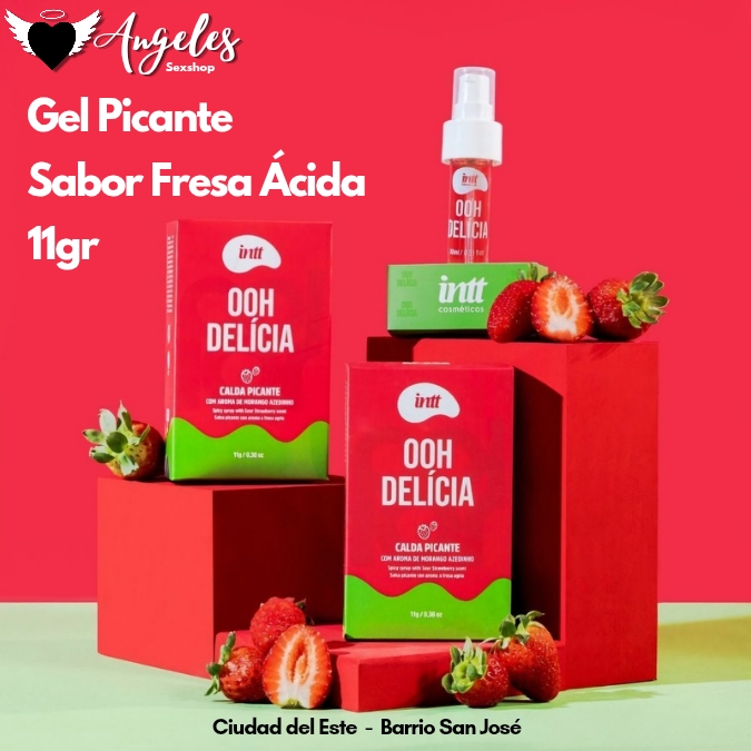 Ohh Delícia' gel picante Frutilla 11g
