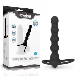 Anillo compañero plug vibrador escalonado de 15x3cm