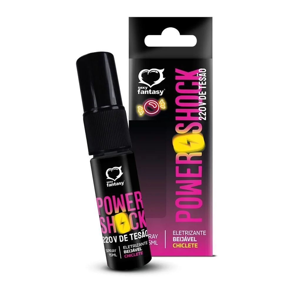 Spray bucal efecto vibrador sabor chicle de 15ml