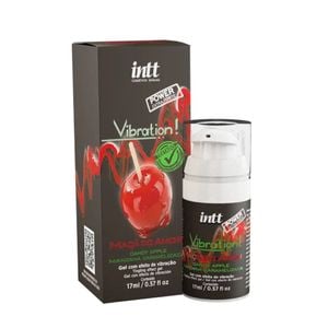 Vibration Power Manzana del Amor' gel vibrador, pulsante y caliente 17 ml