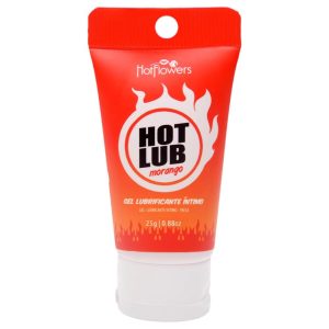 Hot Lub gel comestible de frutilla caliente 15g