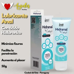 Hidranal Lubricante íntimo y anal con ácido hialurónico 50 g